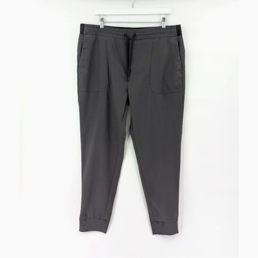 Haggar H26 Weekend Jogger‎ Mens Large Gray Athletic Fit Outdoor Hiking Versatile